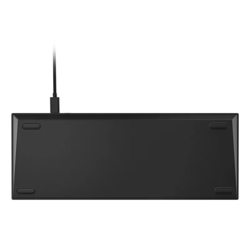 Mehāniskā spēļu tastatūra Lenovo Legion K510 Mini Pro 75% US English, 84 taustiņi, RGB, USB, 1,8 m kabelis, Melna/Caurspīdīga