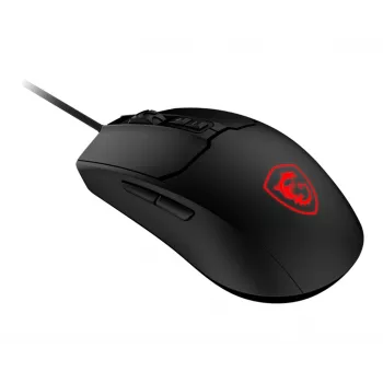 MSI FORGE GM100 pele Gaming Ambidekstra USB Type-A Optiskā 6400 DPI