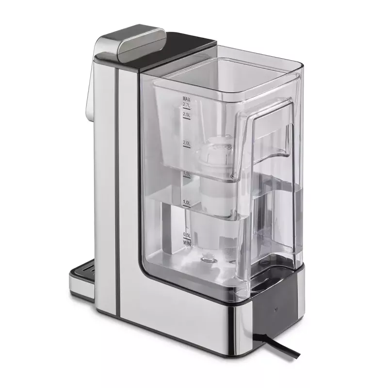 Caso Hot 7 Turbo karstā ūdens dozators, 2,7 L, 2200-2600 W, melns/nerūsējošais tērauds