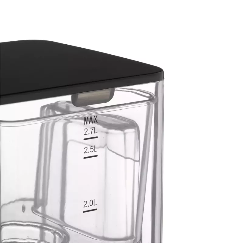 Caso Hot 7 Turbo karstā ūdens dozators, 2,7 L, 2200-2600 W, melns/nerūsējošais tērauds