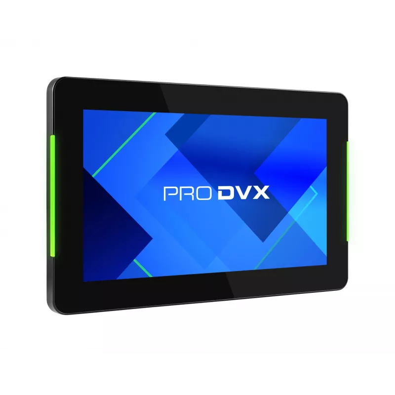 ProDVX APPC-7XPL Android paneļdators ar 7 collu (17,8 cm) skārienekrānu, 1024x600, 4 GB, Android 12, Wi-Fi, VESA 75x75, melns