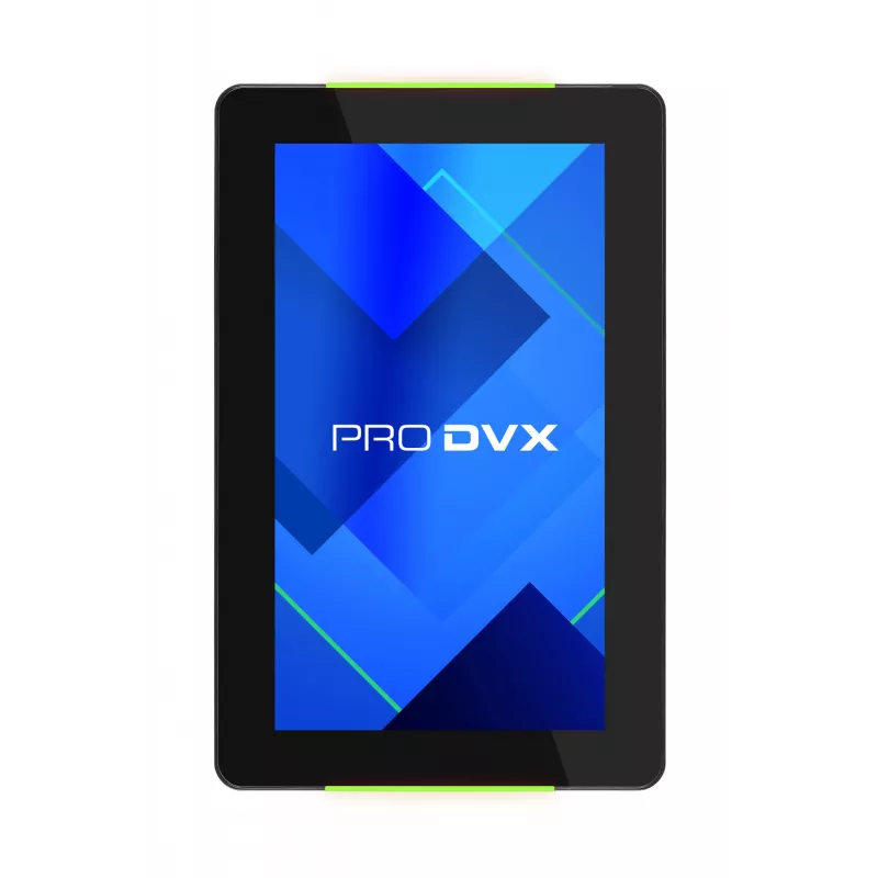 ProDVX APPC-7XPL Android paneļdators ar 7 collu (17,8 cm) skārienekrānu, 1024x600, 4 GB, Android 12, Wi-Fi, VESA 75x75, melns