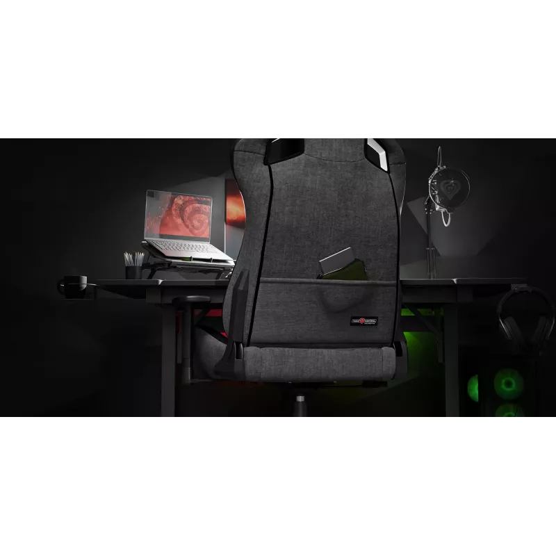 Spēļu krēsls GENESIS NITRO 660, sēdekļa platums 54,5 cm, maksimālais lietotāja svars 150 kg