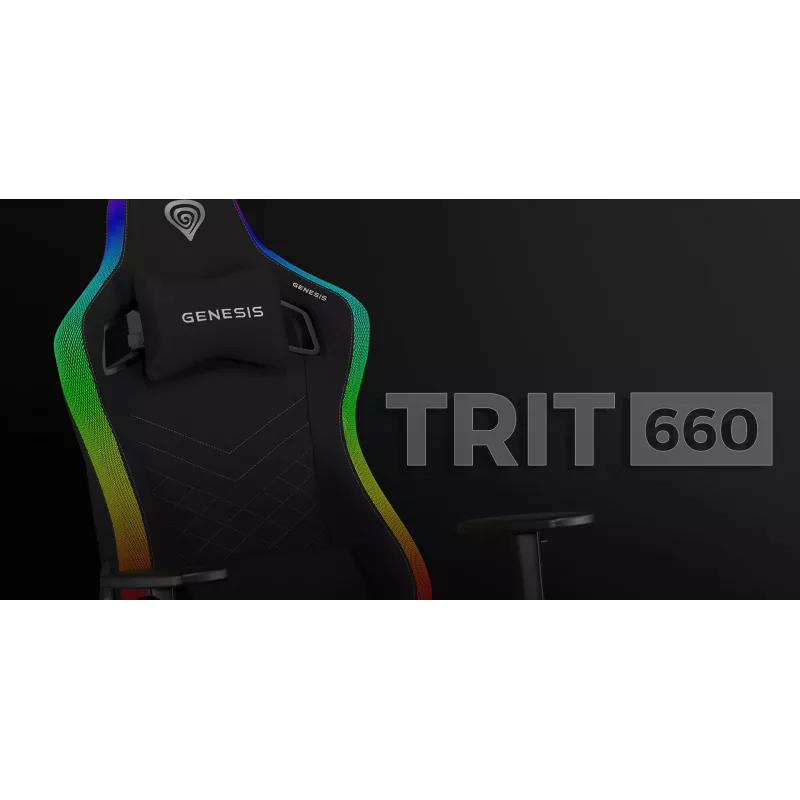 GENESIS TRIT 660 RGB spēļu krēsls