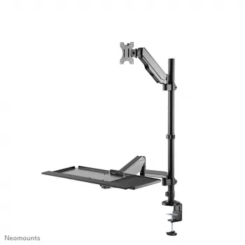 Sēdus-stāvus darba stacija Neomounts DS90-325BL1, 9 kg, galda stiprinājums