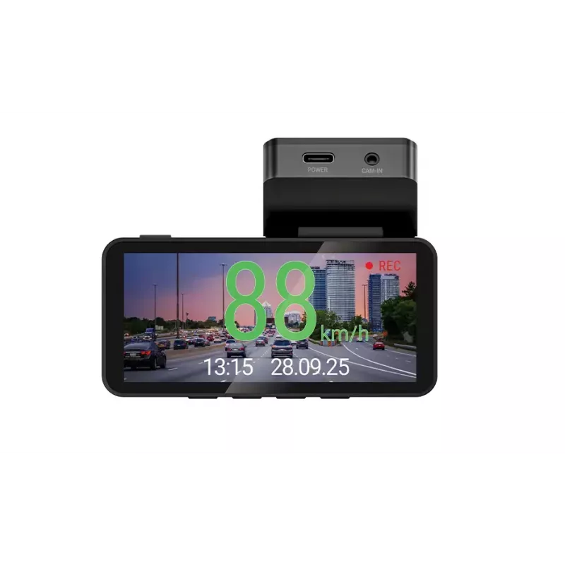 Auto kamera Navitel R87 GPS ar 412x960 IPS displeju un iebūvētu GPS ar kartēm