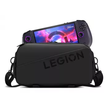 Lenovo Legion Sling Bag GX41S14777 Melna — kompakta plecu soma aksesuāriem