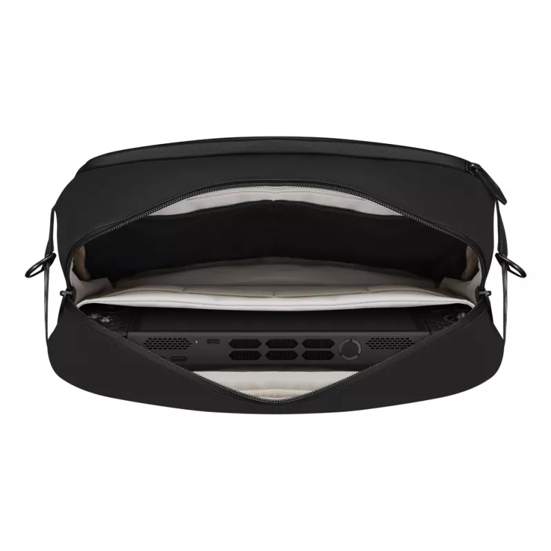 Lenovo Legion Sling Bag GX41S14777 Melna — kompakta plecu soma aksesuāriem