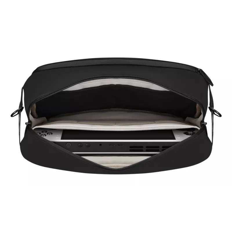 Lenovo Legion Sling Bag GX41S14777 Melna — kompakta plecu soma aksesuāriem