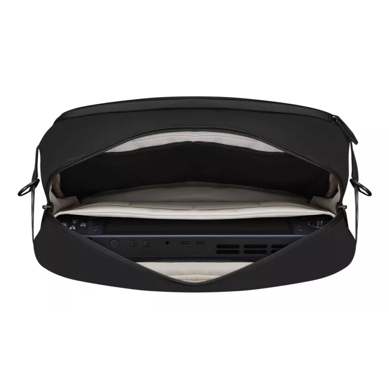 Lenovo Legion Sling Bag GX41S14777 Melna — kompakta plecu soma aksesuāriem