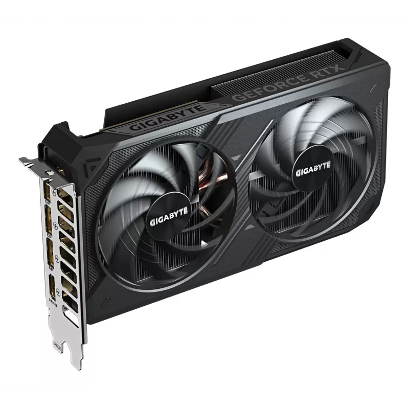 GIGABYTE GeForce RTX 5060 Ti WINDFORCE OC 16G Grafiskā karte - 16GB GDDR7, 128 bitu, PCI-E 5.0, 2587MHz kodola pulkstenis, 3 x DisplayPort, 1 x HDMI, GV-N506TWF2OC-16GD