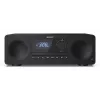 Mājas audio mikro sistēma Sharp XL-B720D 30 W, 2-virzienu skaļruņi, DAB/DAB+/FM, optiskais disku atskaņotājs, melna