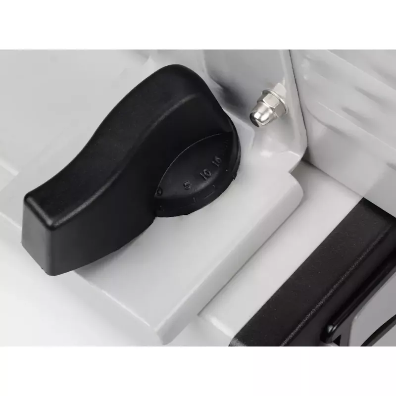 Elektriskā šķēlēja Tristar EM-2099 — 150 W, max šķēle 1,5 cm, kompakta 270×435×285 mm, melna/sudraba
