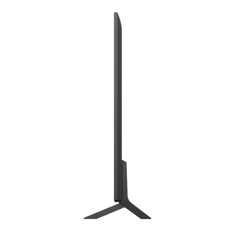 LG QNED AI 55QNED80A3A 55 collu 4K Ultra HD QNED Edge-LED viedtelevizors webOS Wi-Fi Ethernet Melns