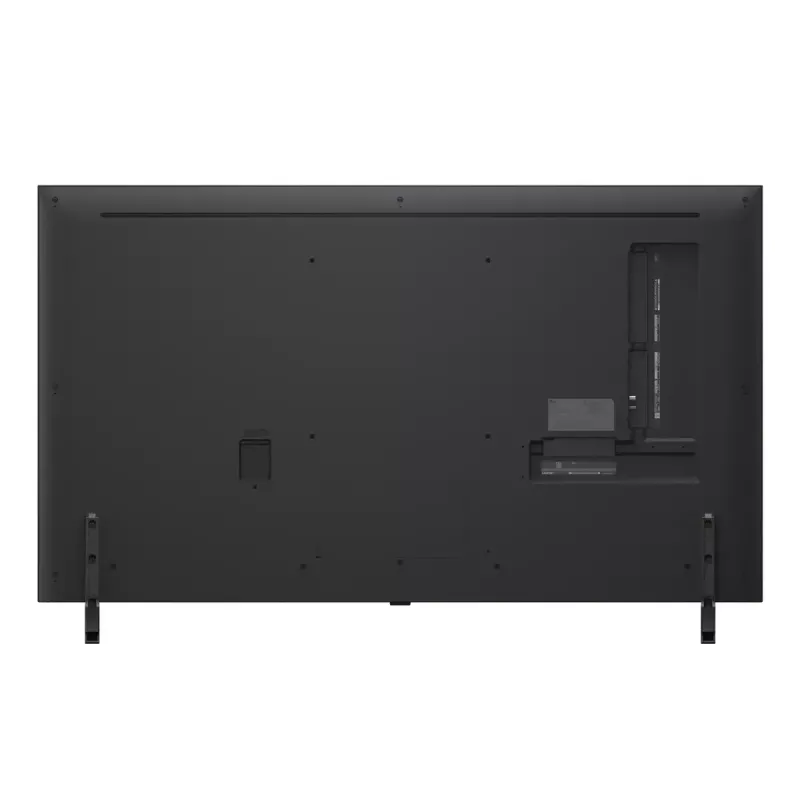 LG QNED AI 55QNED80A3A 55 collu 4K Ultra HD QNED Edge-LED viedtelevizors webOS Wi-Fi Ethernet Melns