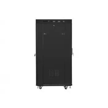 Brīvi stāvošs serveru skapis Lanberg FF01-8027-12BL 27U Melns 1200 kg ietilpība