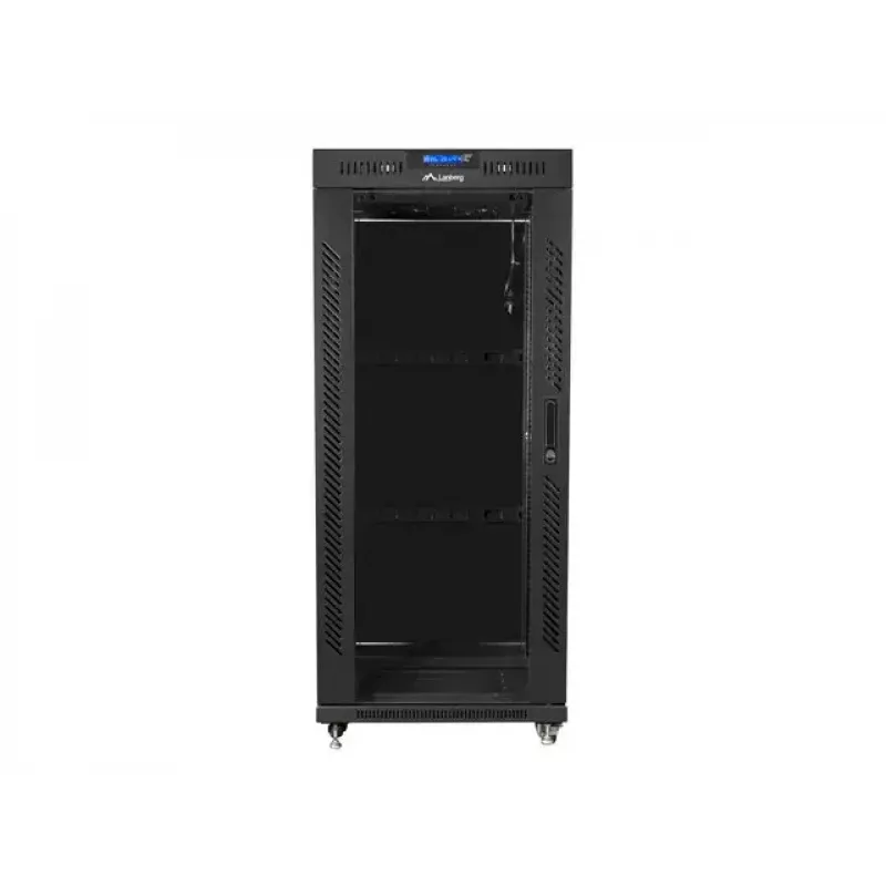 Brīvi stāvošs serveru skapis Lanberg FF01-8027-12BL 27U Melns 1200 kg ietilpība