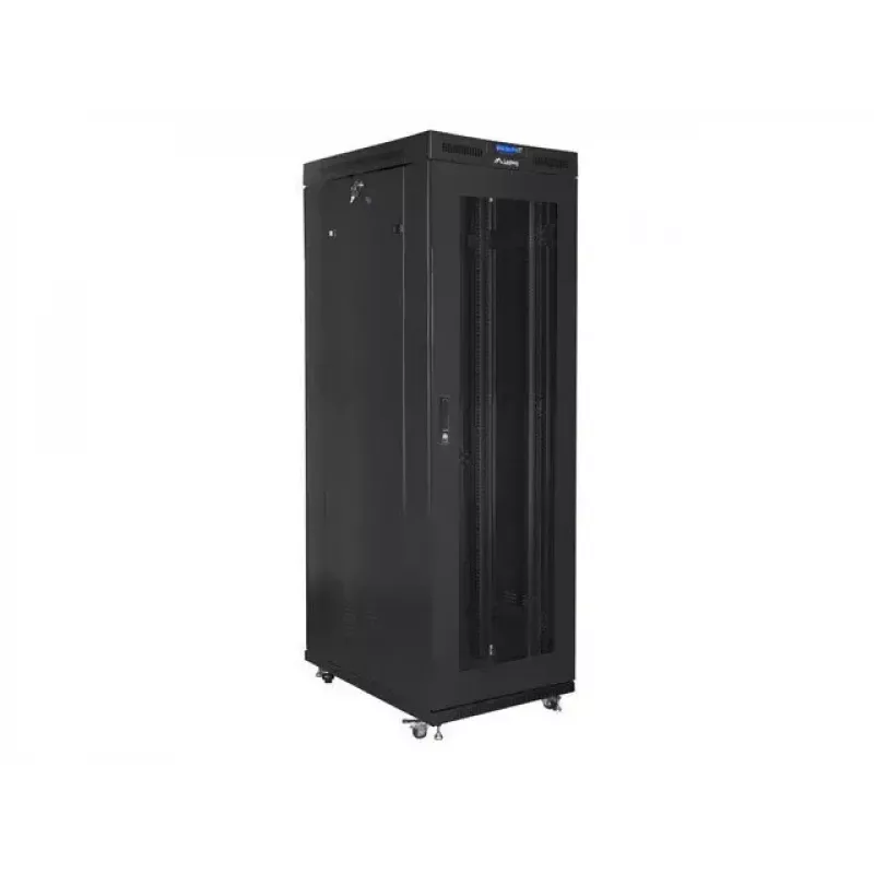 Brīvi stāvošs serveru skapis Lanberg FF01-8027-23BL 27U 1200 kg Melns
