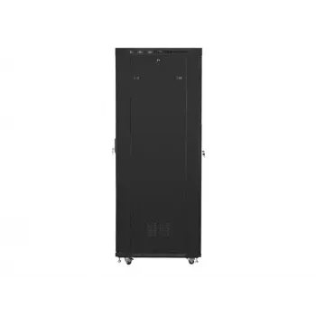 Brīvi stāvošs serveru skapis Lanberg FF01-8027-23BL 27U 1200 kg Melns