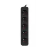 Pagarinātājs Lanberg PS0-05E-0100-IEC-BK
