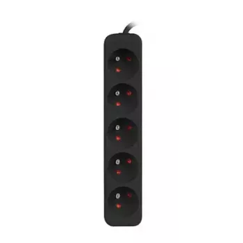Pagarinātājs Lanberg PS0-05E-0100-IEC-BK