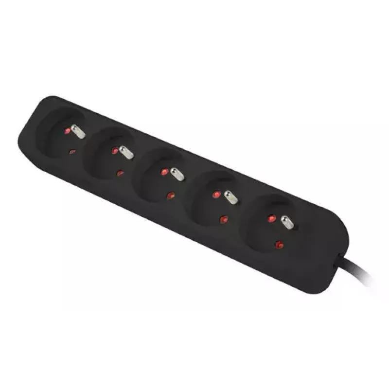 Pagarinātājs Lanberg PS0-05E-0100-IEC-BK
