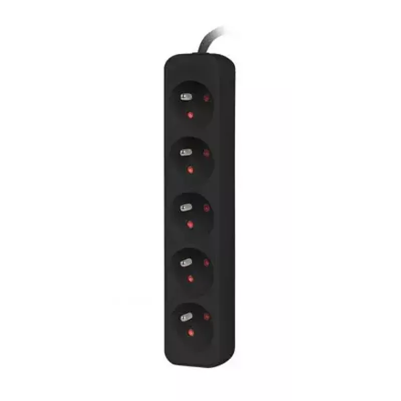 Pagarinātājs Lanberg PS0-05E-0100-IEC-BK