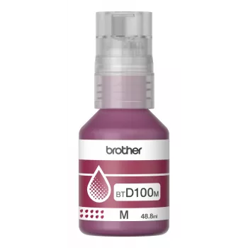 Brother BTD100M oriģinālā tintes pudele magenta, 48,8 ml, 5000 lapas