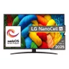 LG NanoCell AI 43NANO81A3A televizors 109.2 cm (43 collas) 4K Ultra HD Smart TV Wi-Fi Melns