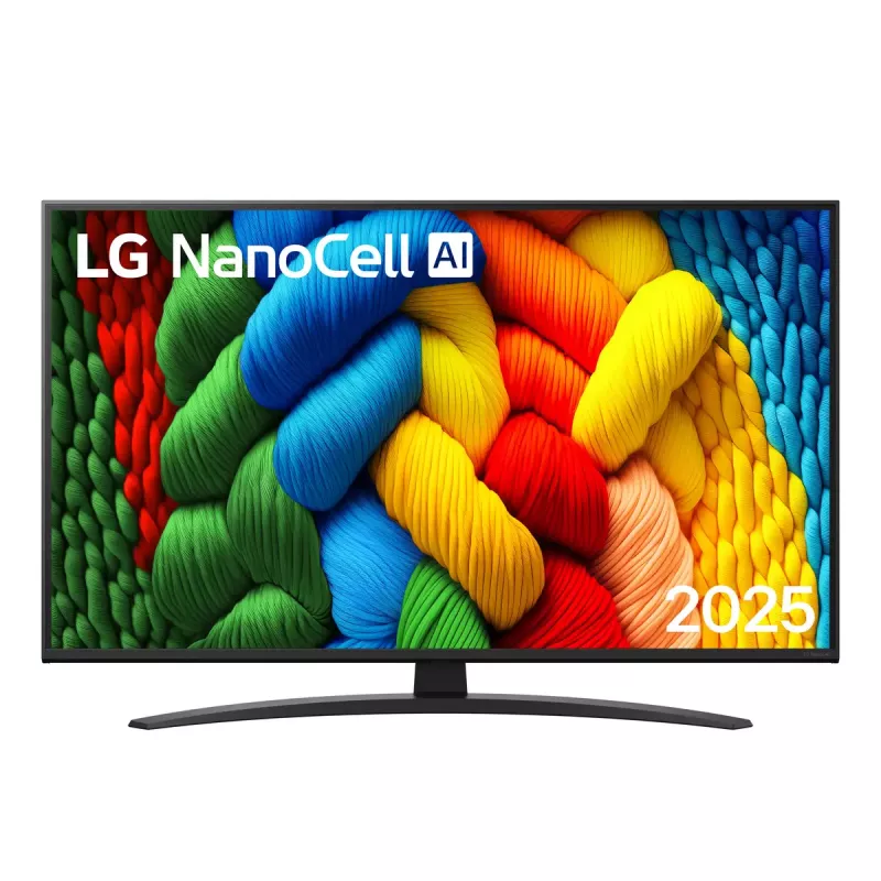 LG NanoCell AI 43NANO81A3A televizors 109.2 cm (43 collas) 4K Ultra HD Smart TV Wi-Fi Melns