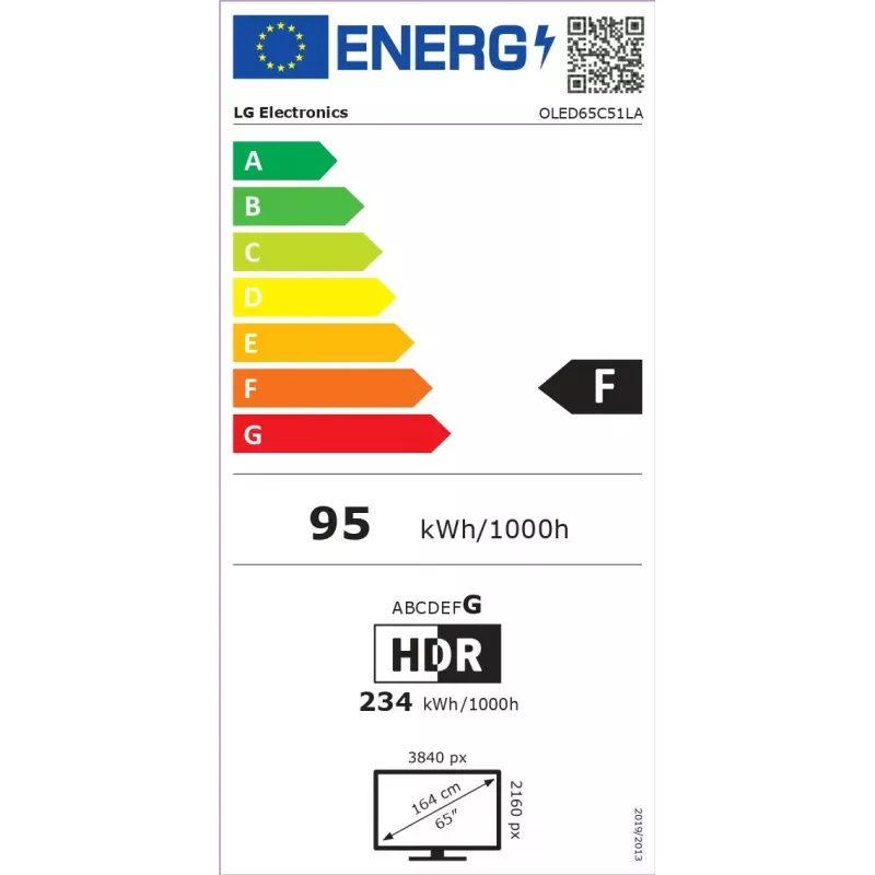 LG OLED evo AI OLED65C51LA televizors 165.1 cm (65 colli) 4K Ultra HD Smart TV Wi-Fi Melns