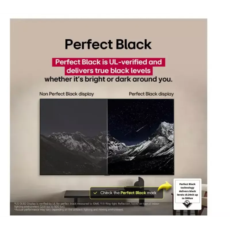LG OLED evo AI OLED55C51LA televizors 139,7 cm (55 collu) 4K Ultra HD Smart TV Wi-Fi Melns