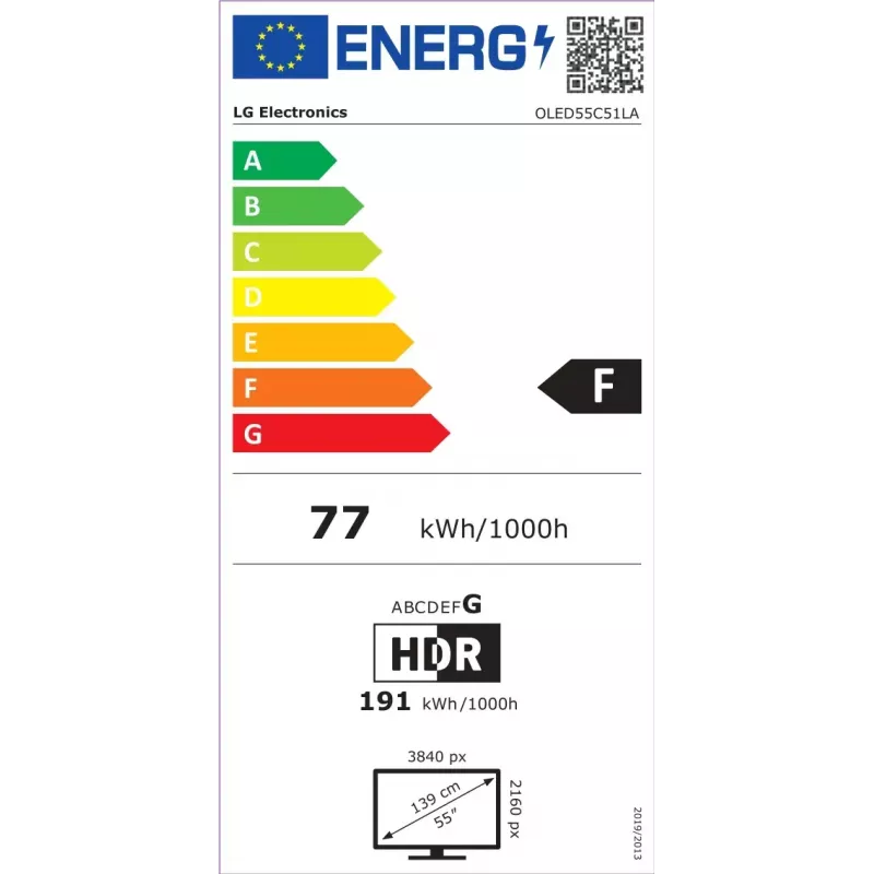 LG OLED evo AI OLED55C51LA televizors 139,7 cm (55 collu) 4K Ultra HD Smart TV Wi-Fi Melns