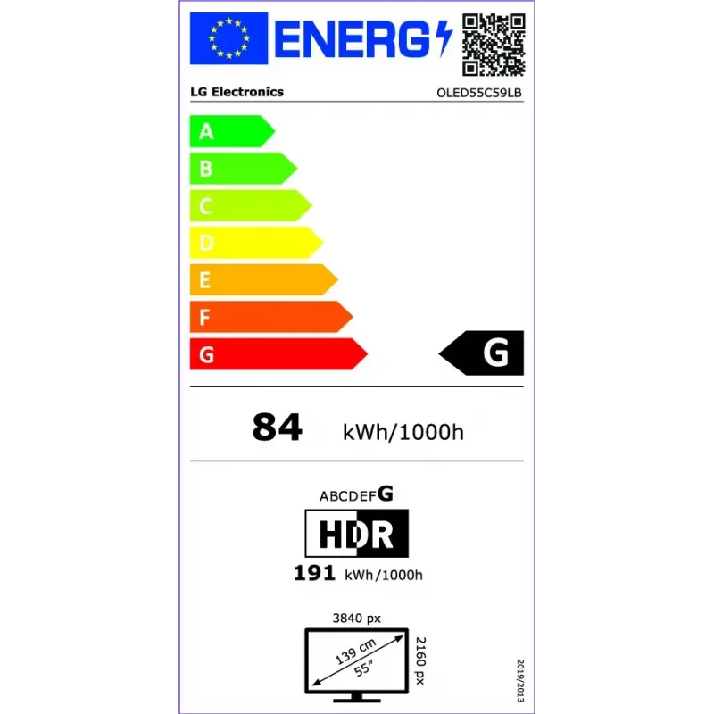LG OLED evo AI OLED55C51LA televizors 139,7 cm (55 collu) 4K Ultra HD Smart TV Wi-Fi Melns