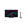 LG OLED evo AI OLED55C51LA televizors 139,7 cm (55 collu) 4K Ultra HD Smart TV Wi-Fi Melns