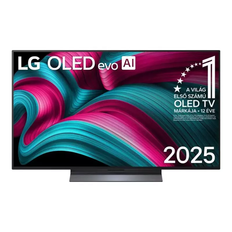 LG OLED evo AI OLED48C51LA televizors 121.9 cm (48 inch) 4K Ultra HD Smart TV Wi-Fi Melns