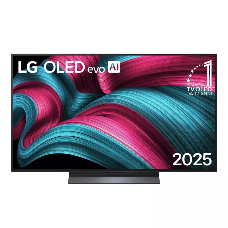 LG OLED evo AI OLED48C51LA televizors 121.9 cm (48 inch) 4K Ultra HD Smart TV Wi-Fi Melns