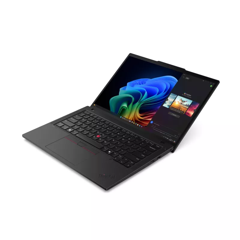 Lenovo ThinkPad T14 Gen 6 (AMD) Copilot+ PC AMD Ryzen™ AI 5 340 klēpjdators 35,6 cm (14 collu) WUXGA 32 GB DDR5-SDRAM 512 GB SSD Wi-Fi 7 (802.11be) Windows 11 Pro Nordic Black