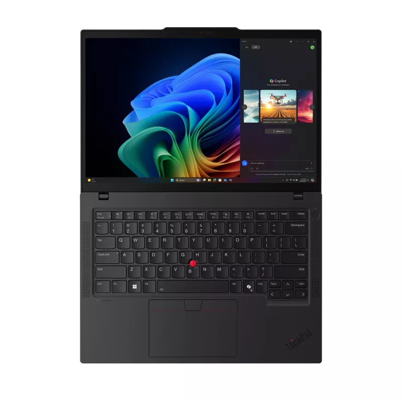 Lenovo ThinkPad T14 Gen 6 (AMD) Copilot+ PC AMD Ryzen™ AI 5 340 klēpjdators 35,6 cm (14 collu) WUXGA 32 GB DDR5-SDRAM 512 GB SSD Wi-Fi 7 (802.11be) Windows 11 Pro Nordic Black