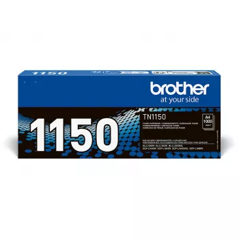 Brother TN-1150 oriģinālā tonera kasetne, melna, 1 gab.