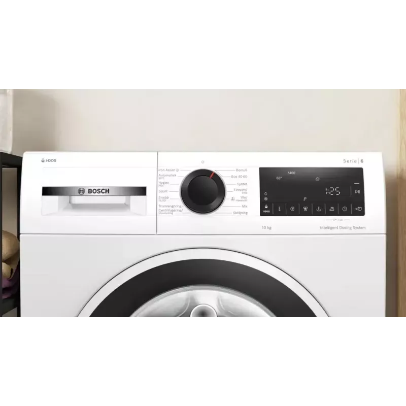 Veļas mazgājamā mašīna Bosch WGG254FVSN — 10 kg, A klase, 1400 apgr./min, LED displejs, tvaika funkcija