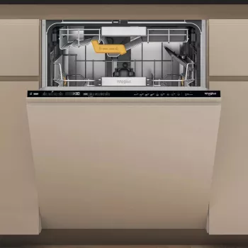Iebūvējamā trauku mazgājamā mašīna WHIRLPOOL W8I HP42 L — 14 komplekti, 42 dB, pilna izmēra 60 cm