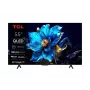 TCL 55T69C 55 collu QLED 4K Ultra HD televizors, Direct-LED, Google TV, HDR10+, 60Hz, Dolby Atmos, Wi‑Fi/Bluetooth