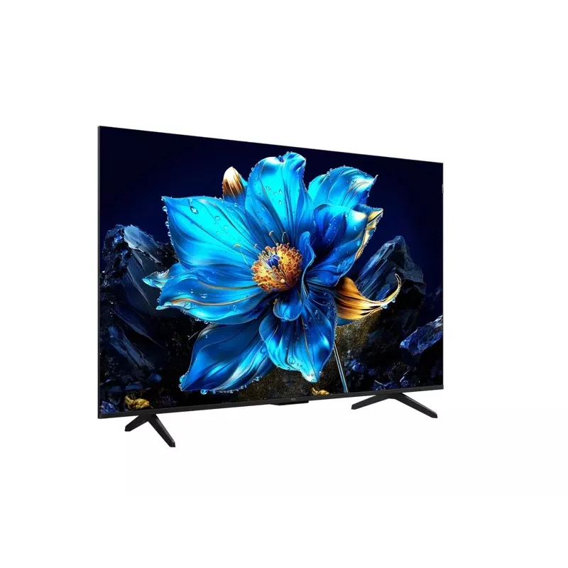 TCL 55T69C 55 collu QLED 4K Ultra HD televizors, Direct-LED, Google TV, HDR10+, 60Hz, Dolby Atmos, Wi‑Fi/Bluetooth