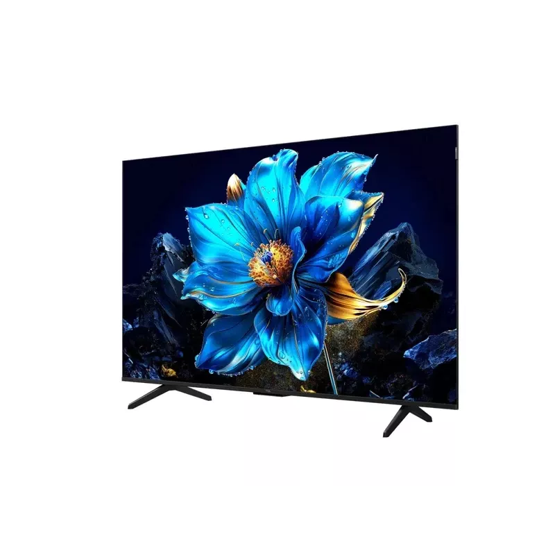 TCL 55T69C 55 collu QLED 4K Ultra HD televizors, Direct-LED, Google TV, HDR10+, 60Hz, Dolby Atmos, Wi‑Fi/Bluetooth