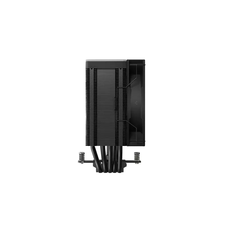CPU gaisa dzesētājs DeepCool AG500 BK ARGB V2 — tornveida dzesētājs Intel un AMD ligzdām, kaudzētu spuru radiators, ARGB apgaismojums