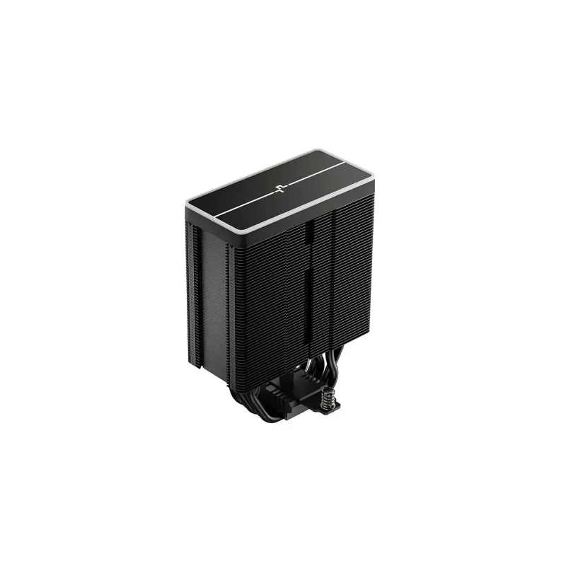 CPU gaisa dzesētājs DeepCool AG500 BK ARGB V2 — tornveida dzesētājs Intel un AMD ligzdām, kaudzētu spuru radiators, ARGB apgaismojums