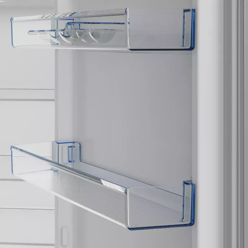 Ledusskapis BEKO B1RCNA364XB — 316 L, No Frost, platīna krāsa