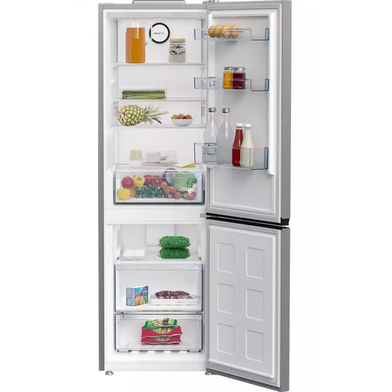 Ledusskapis BEKO B1RCNA364XB — 316 L, No Frost, platīna krāsa
