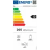 Brīvi stāvošs ledusskapis-saldētājs BEKO B5RCNA405HXBR1, 405 L, No Frost, regulējami plaukti, maināmas durvis